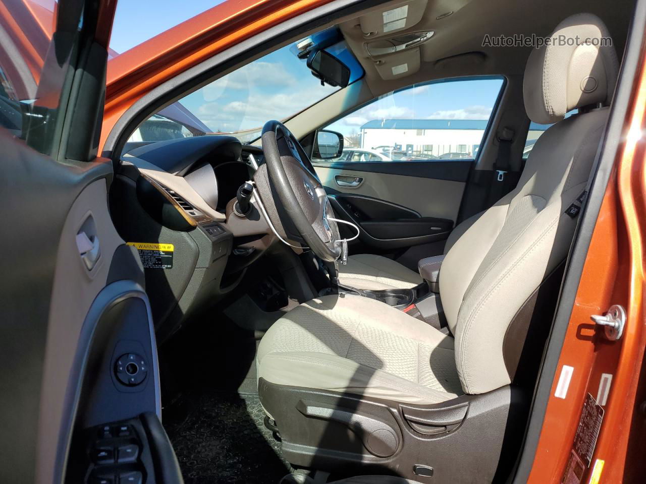 2014 Hyundai Santa Fe Sport  Orange vin: 5XYZTDLB1EG201975