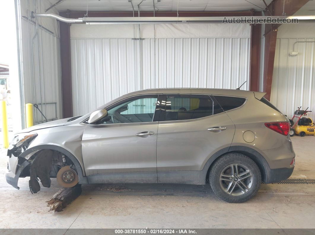 2018 Hyundai Santa Fe Sport 2.4l Silver vin: 5XYZTDLB1JG560527