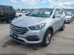 2018 Hyundai Santa Fe Sport 2.4l Silver vin: 5XYZTDLB2JG534289