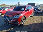 2018 Hyundai Santa Fe Sport 2.4l Red vin: 5XYZTDLB2JG558835