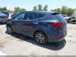 2018 Hyundai Santa Fe Sport 2.4l Dark Blue vin: 5XYZTDLB3JG527013