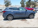 2018 Hyundai Santa Fe Sport 2.4l Dark Blue vin: 5XYZTDLB3JG527013