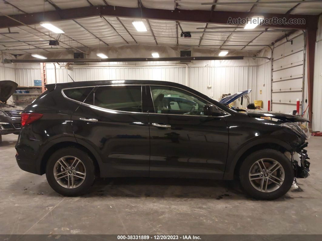 2018 Hyundai Santa Fe Sport 2.4l Black vin: 5XYZTDLB3JG532549