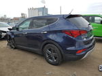 2018 Hyundai Santa Fe Sport  Синий vin: 5XYZTDLB3JG561940