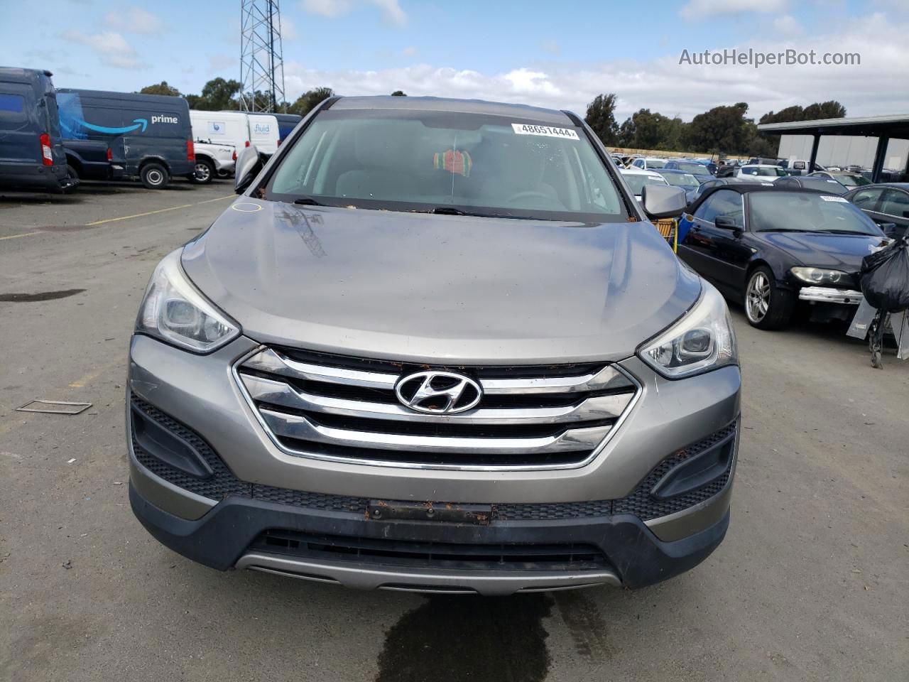 2014 Hyundai Santa Fe Sport  Gray vin: 5XYZTDLB4EG124308