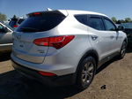 2014 Hyundai Santa Fe Sport  Silver vin: 5XYZTDLB4EG213375