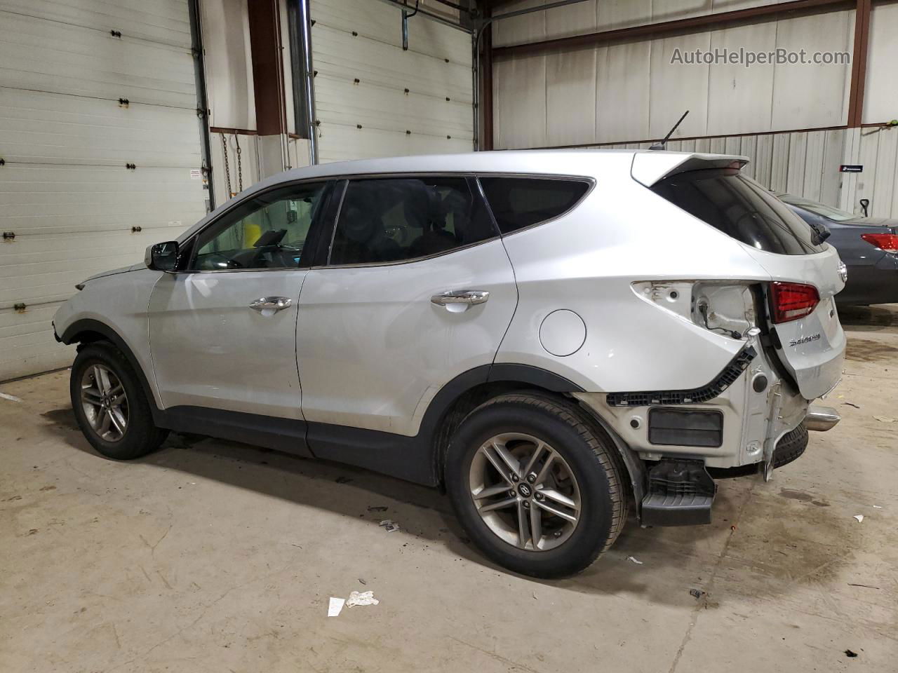 2018 Hyundai Santa Fe Sport  Silver vin: 5XYZTDLB4JG526355