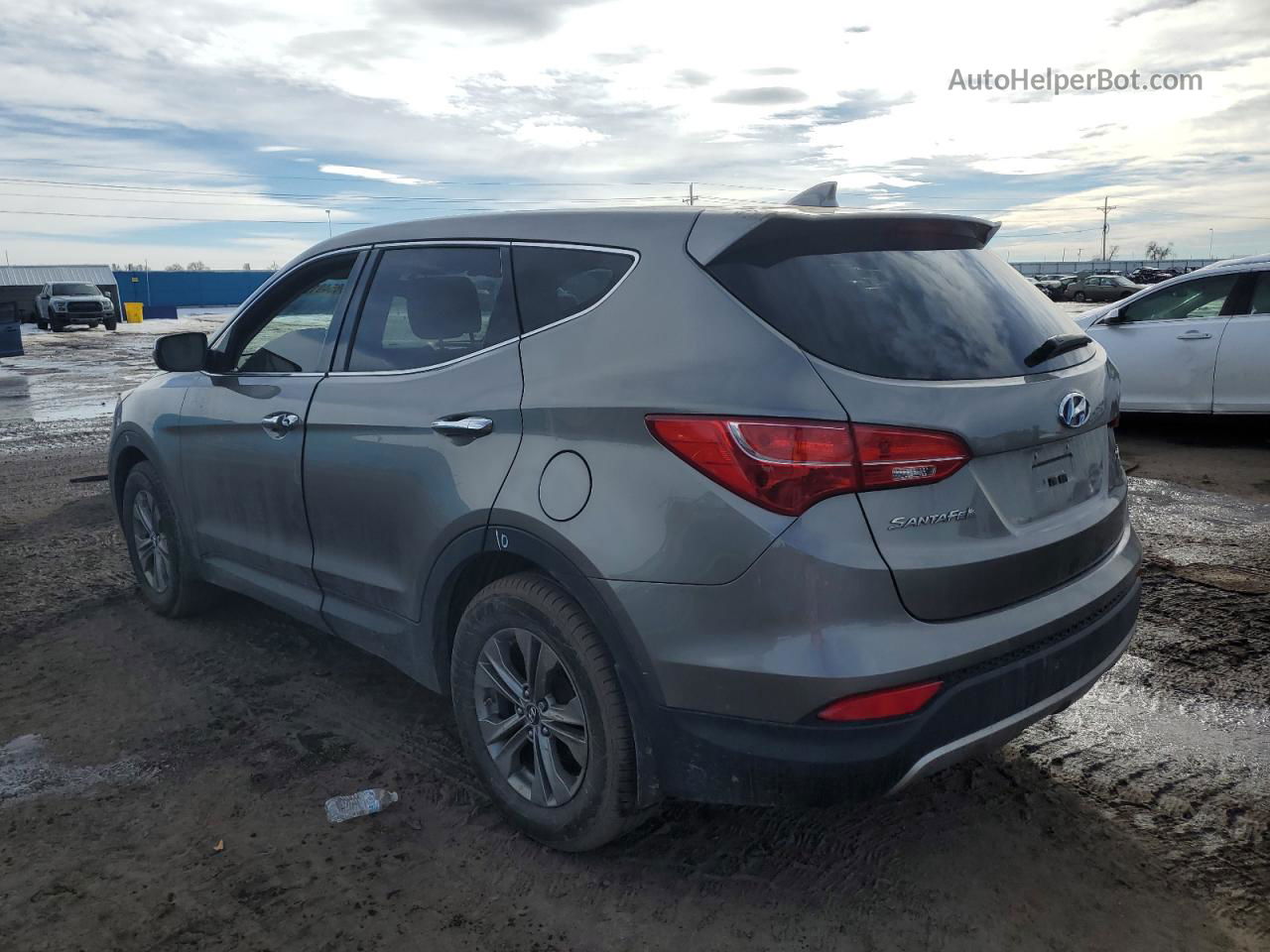 2014 Hyundai Santa Fe Sport  Серый vin: 5XYZTDLB5EG145863