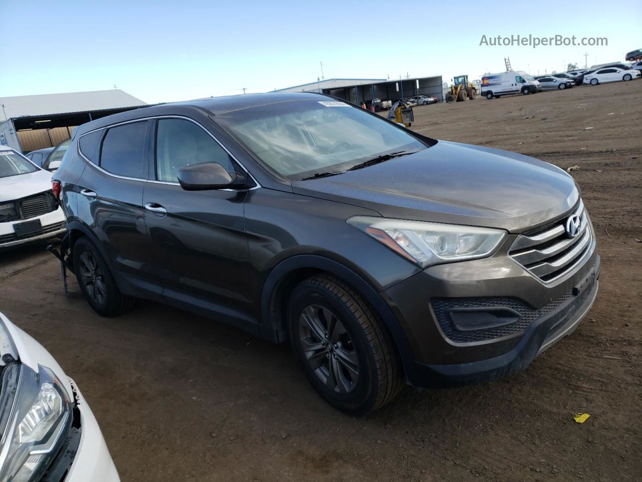 2014 Hyundai Santa Fe Sport  Brown vin: 5XYZTDLB6EG164115