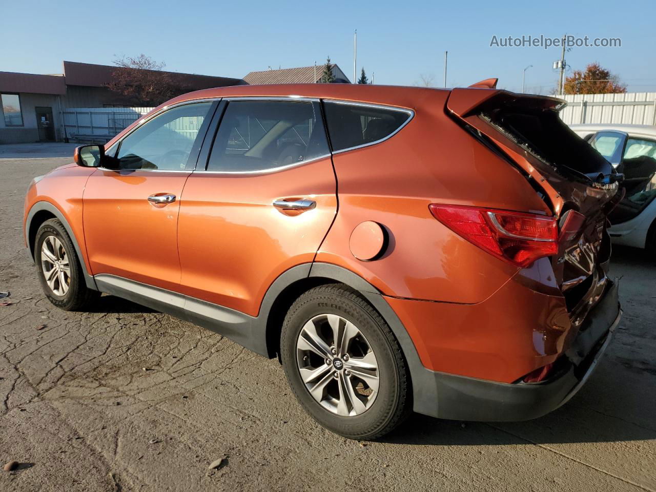 2014 Hyundai Santa Fe Sport  Orange vin: 5XYZTDLB6EG168214