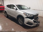 2018 Hyundai Santa Fe Sport 2.4l Silver vin: 5XYZTDLB6JG533453