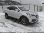 2018 Hyundai Santa Fe Sport 2.4l Silver vin: 5XYZTDLB6JG566954