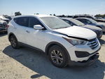 2014 Hyundai Santa Fe Sport  White vin: 5XYZTDLB7EG165029