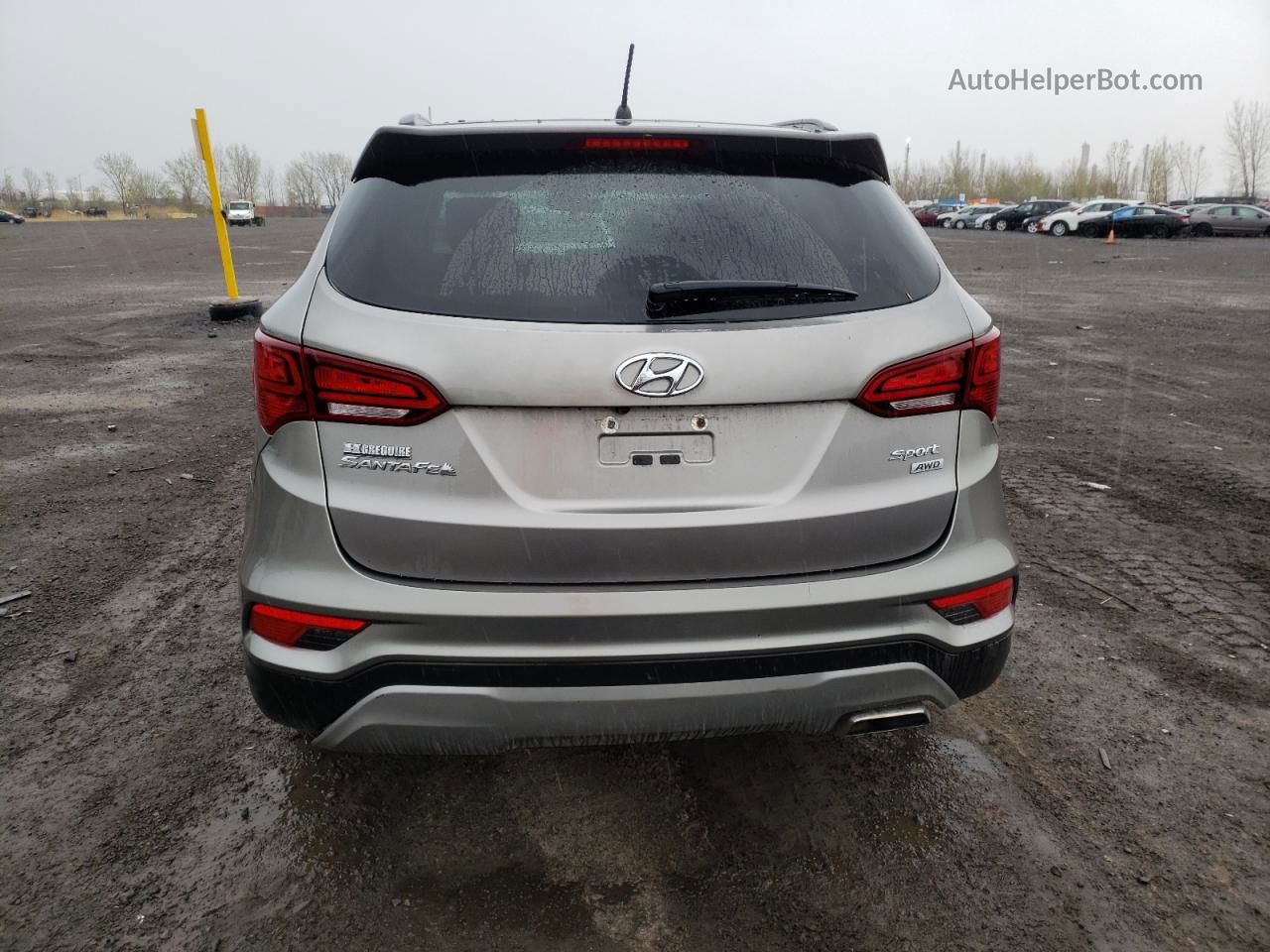 2018 Hyundai Santa Fe Sport  Бежевый vin: 5XYZTDLB7JG510988