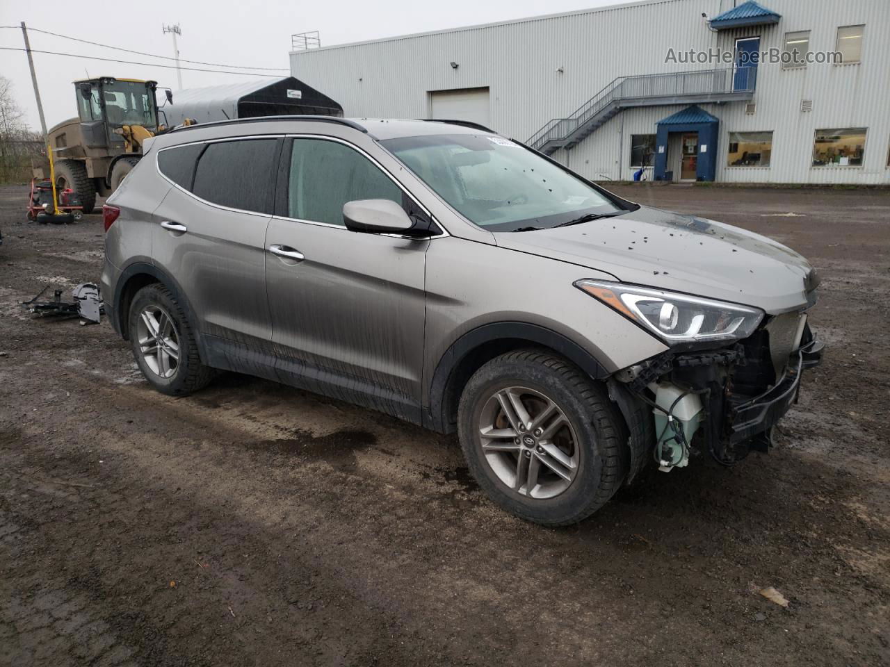 2018 Hyundai Santa Fe Sport  Бежевый vin: 5XYZTDLB7JG510988