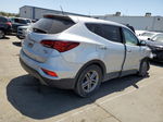 2018 Hyundai Santa Fe Sport  Silver vin: 5XYZTDLB7JG527970