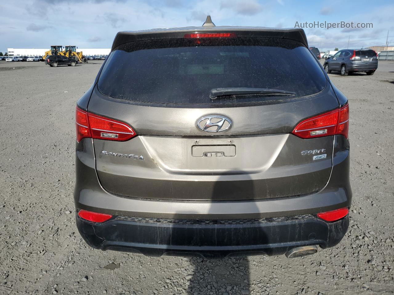 2014 Hyundai Santa Fe Sport  Brown vin: 5XYZTDLB8EG198363