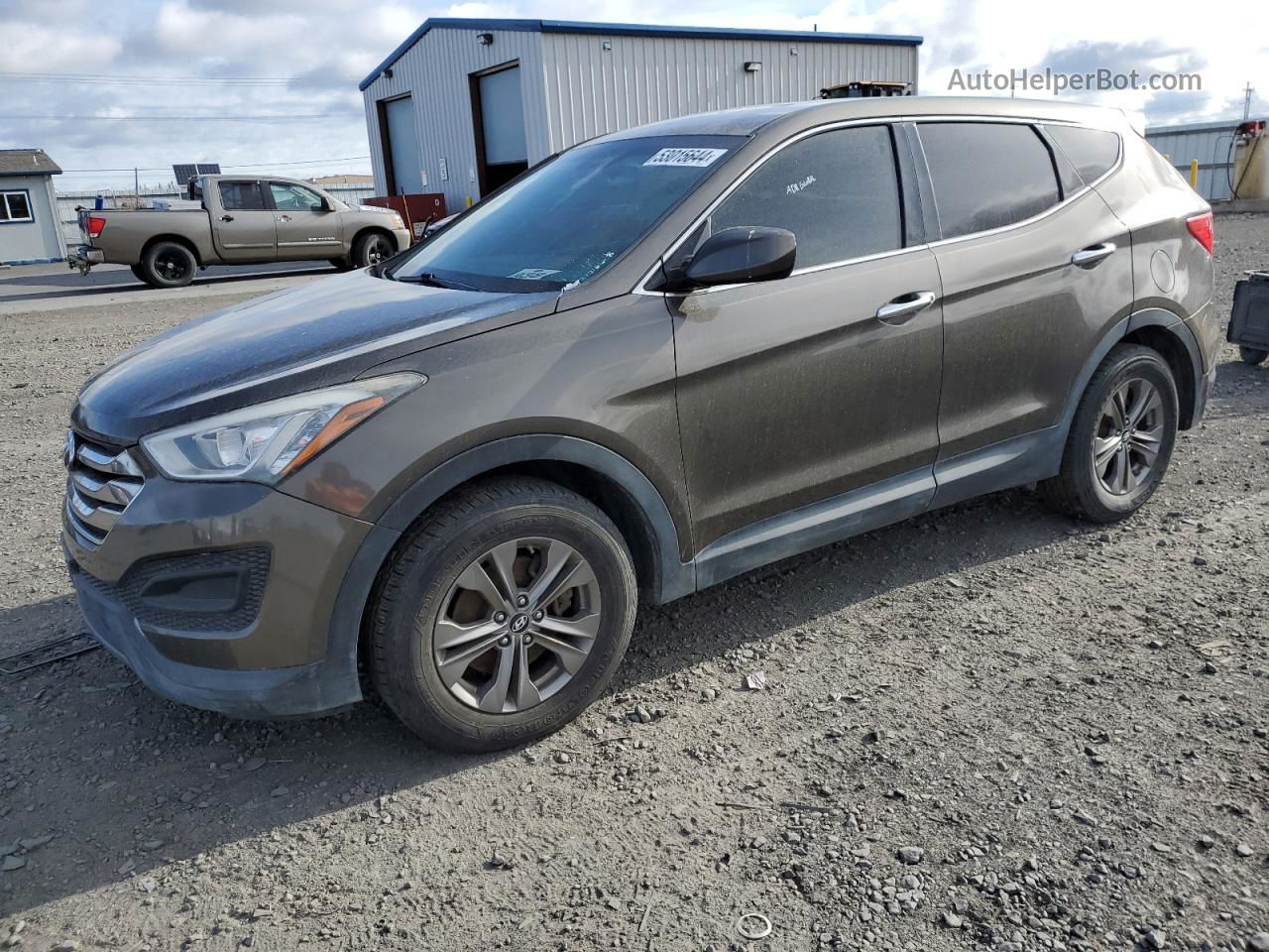 2014 Hyundai Santa Fe Sport  Brown vin: 5XYZTDLB8EG198363