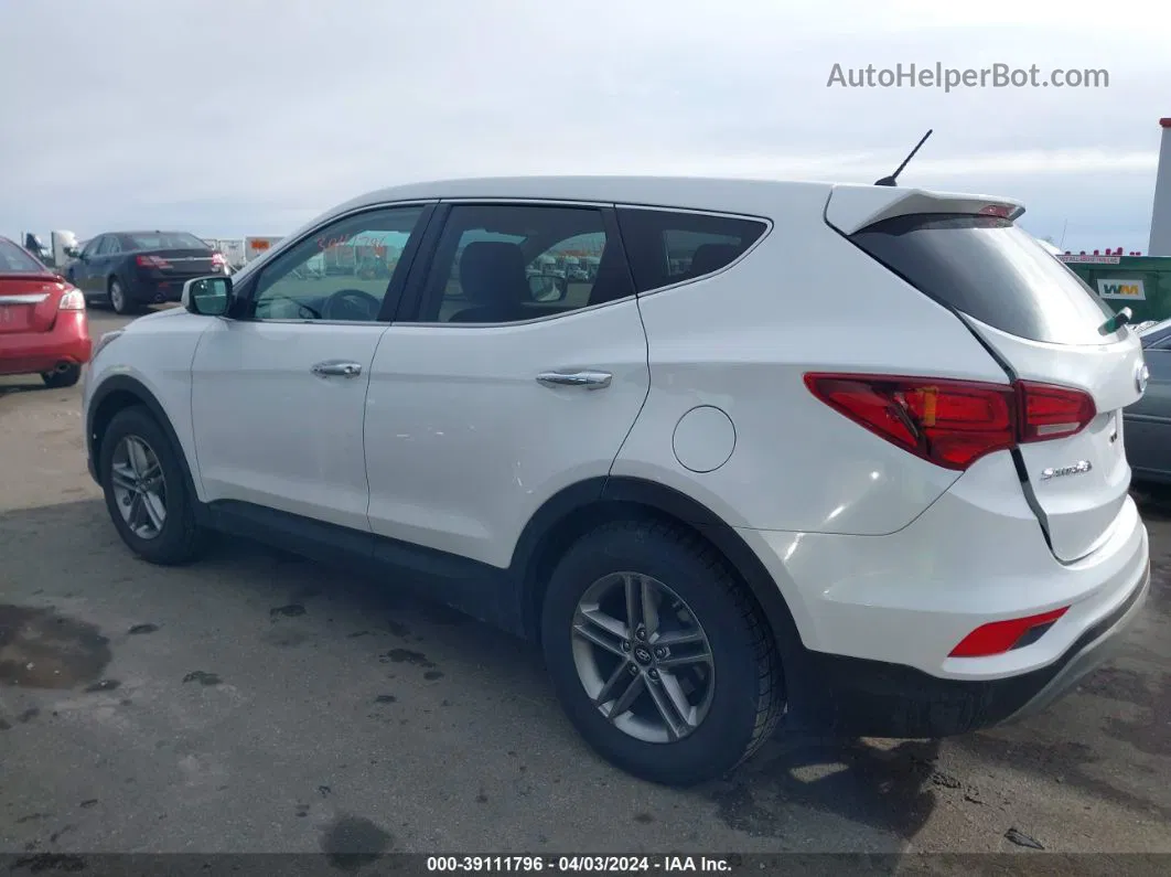 2018 Hyundai Santa Fe Sport 2.4l White vin: 5XYZTDLB8JG557219