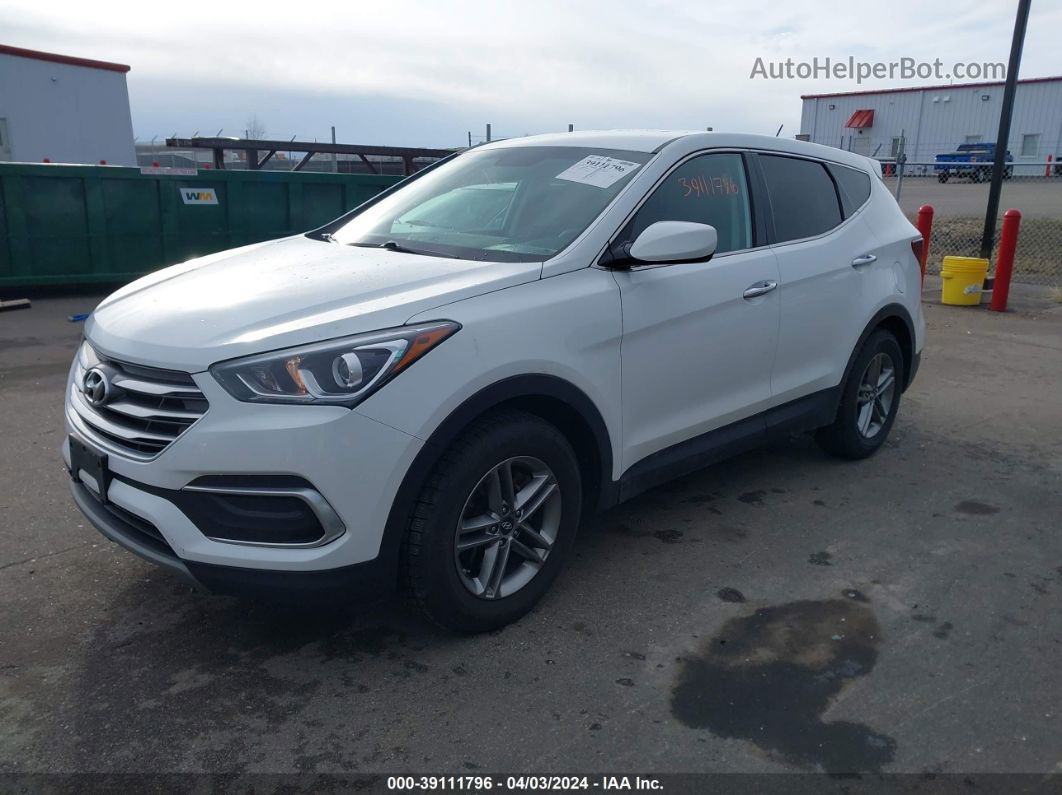 2018 Hyundai Santa Fe Sport 2.4l White vin: 5XYZTDLB8JG557219