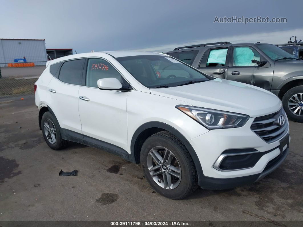 2018 Hyundai Santa Fe Sport 2.4l White vin: 5XYZTDLB8JG557219