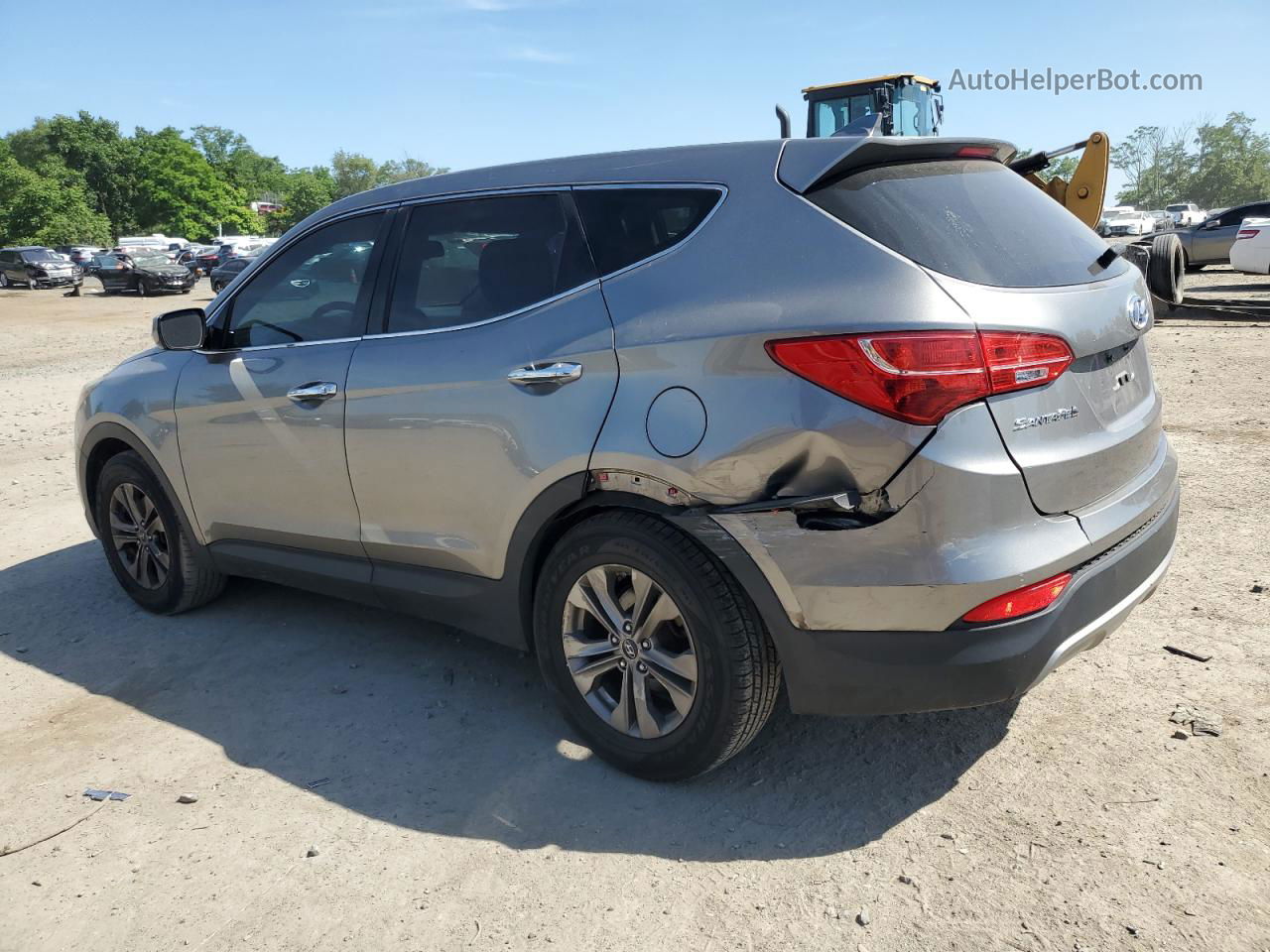 2013 Hyundai Santa Fe Sport  Серый vin: 5XYZTDLBXDG097579