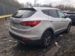 2014 Hyundai Santa Fe Sport  Silver vin: 5XYZTDLBXEG167308