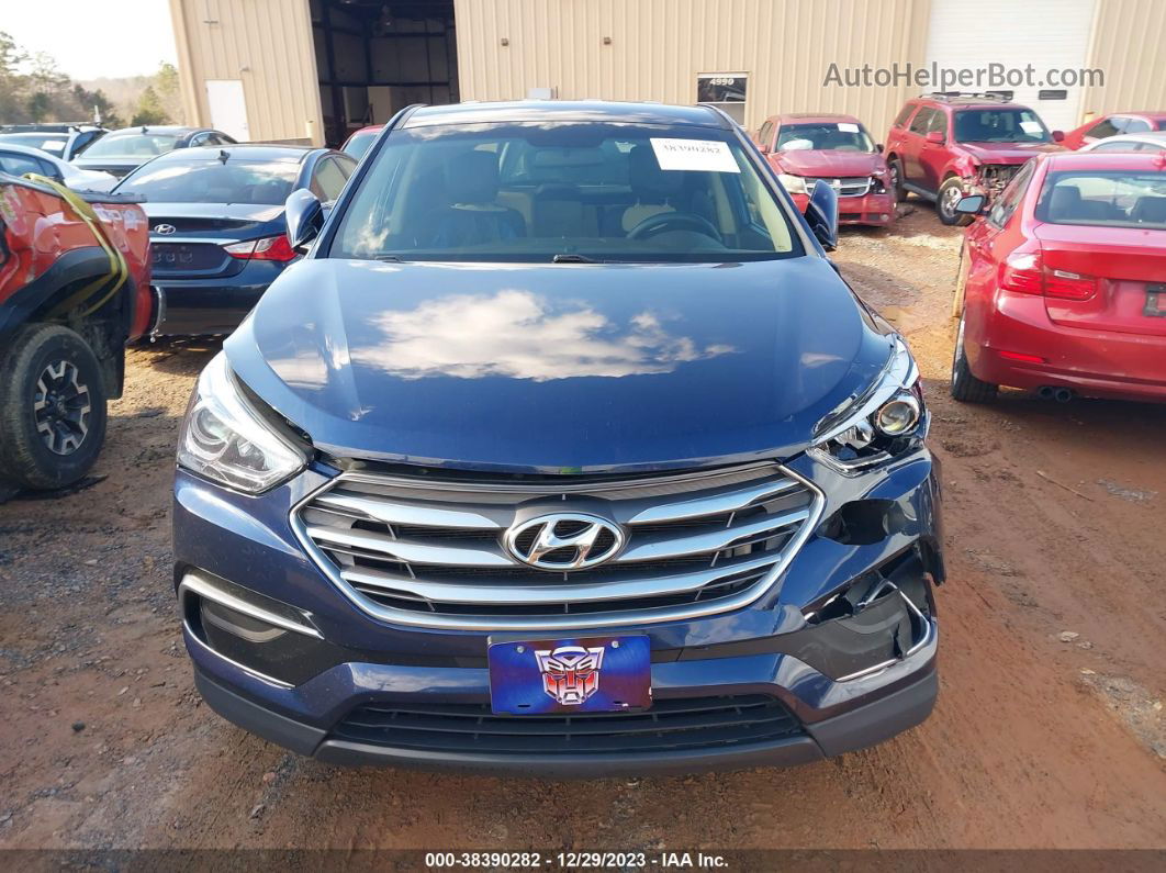 2018 Hyundai Santa Fe Sport 2.4l Navy vin: 5XYZTDLBXJG554290