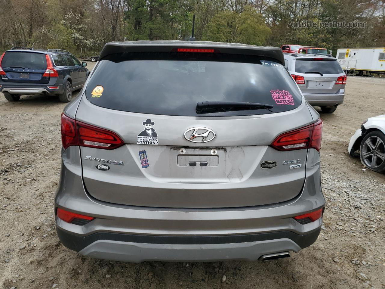 2018 Hyundai Santa Fe Sport  Brown vin: 5XYZTDLBXJG560199