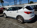 2013 Hyundai Santa Fe Sport  White vin: 5XYZU3LA0DG057820