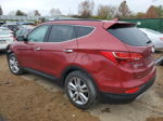 2013 Hyundai Santa Fe Sport  Maroon vin: 5XYZU3LA1DG003040