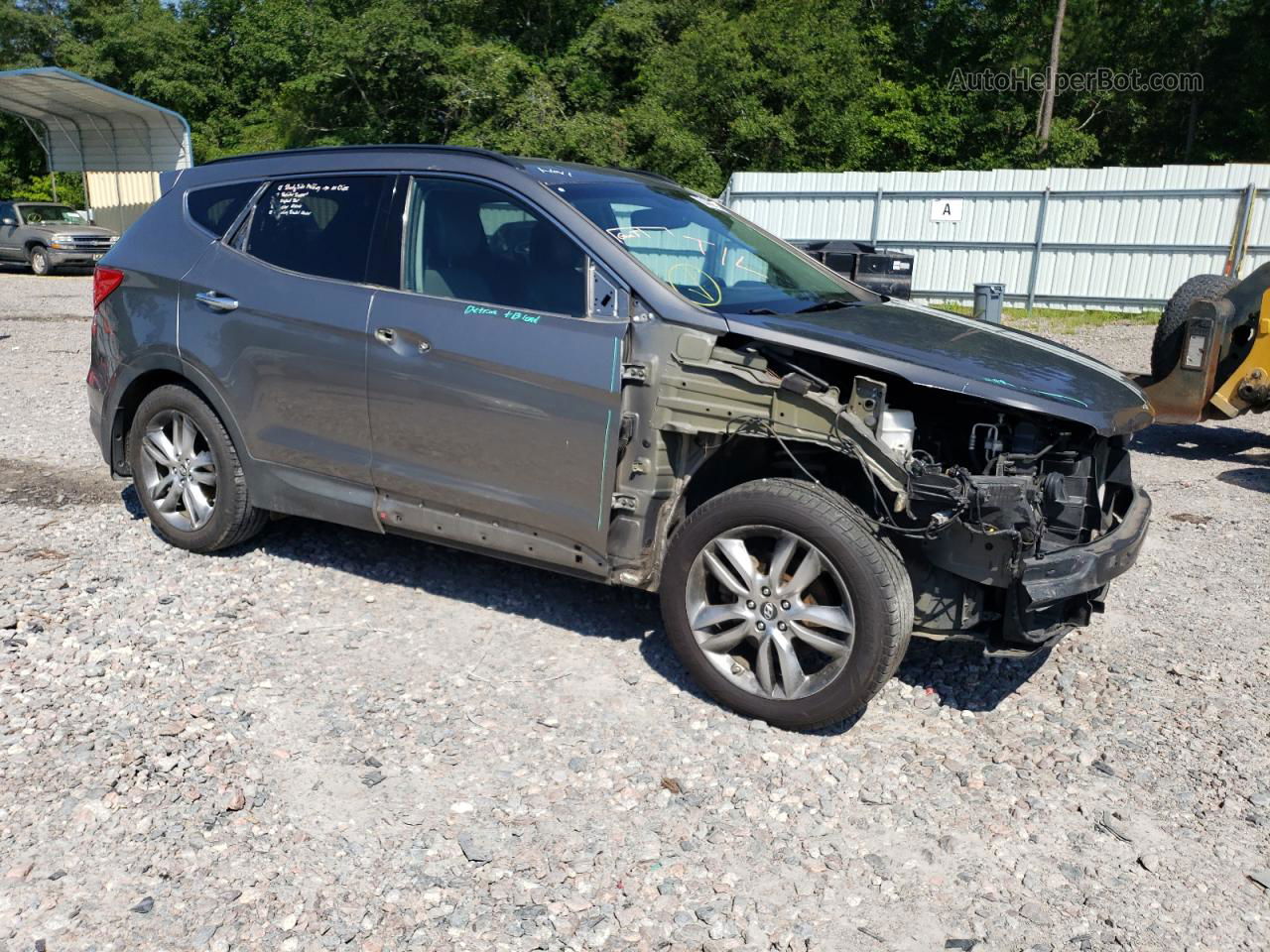 2013 Hyundai Santa Fe Sport  Tan vin: 5XYZU3LA2DG066258