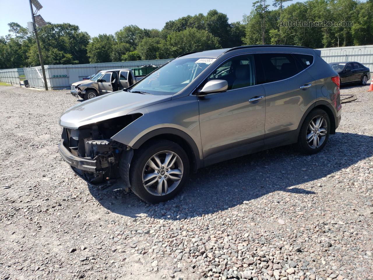 2013 Hyundai Santa Fe Sport  Tan vin: 5XYZU3LA2DG066258