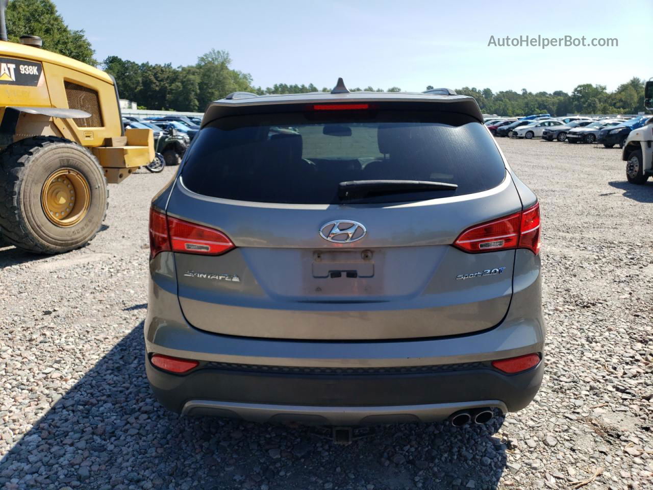 2013 Hyundai Santa Fe Sport  Tan vin: 5XYZU3LA2DG066258