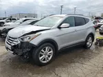 2014 Hyundai Santa Fe Sport  Silver vin: 5XYZU3LA2EG156642