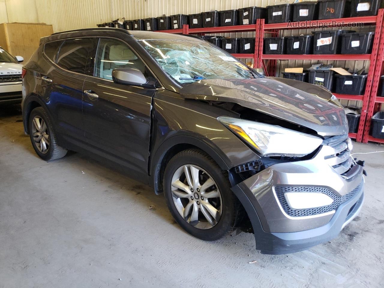 2013 Hyundai Santa Fe Sport  Charcoal vin: 5XYZU3LA4DG085930