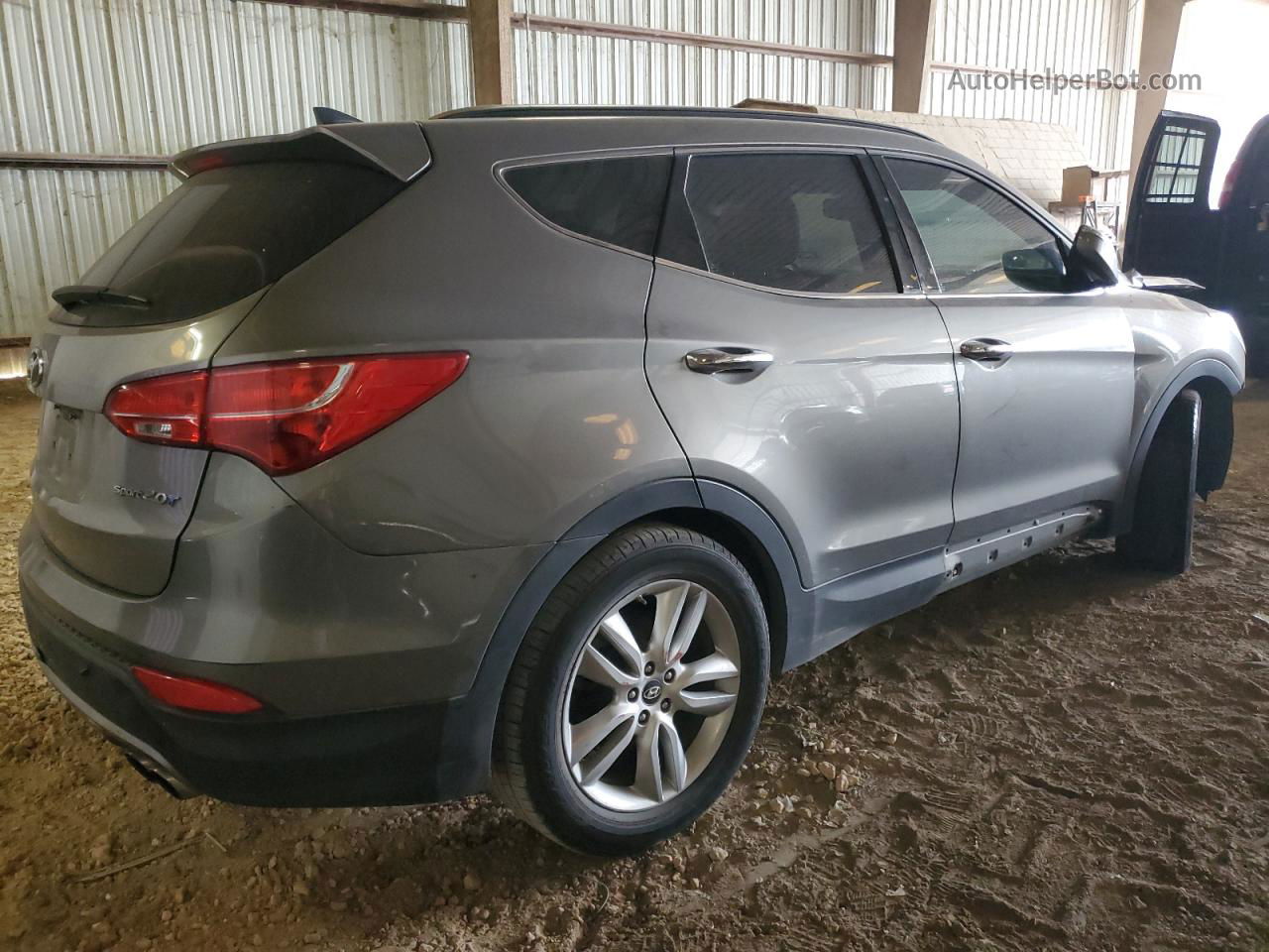 2013 Hyundai Santa Fe Sport  Gray vin: 5XYZU3LA5DG023565