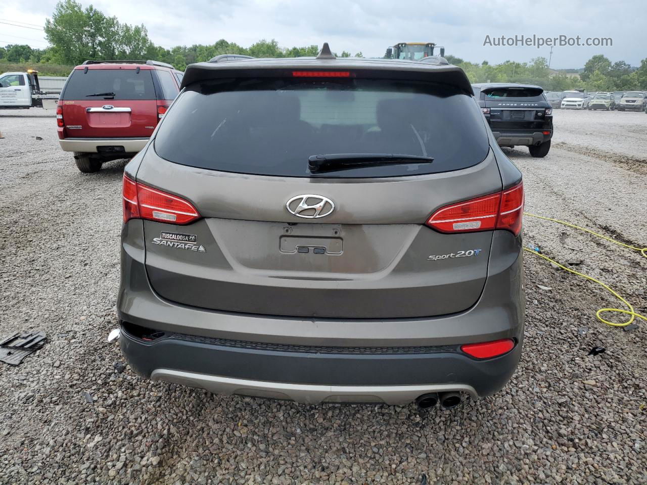 2013 Hyundai Santa Fe Sport  Brown vin: 5XYZU3LA5DG098833