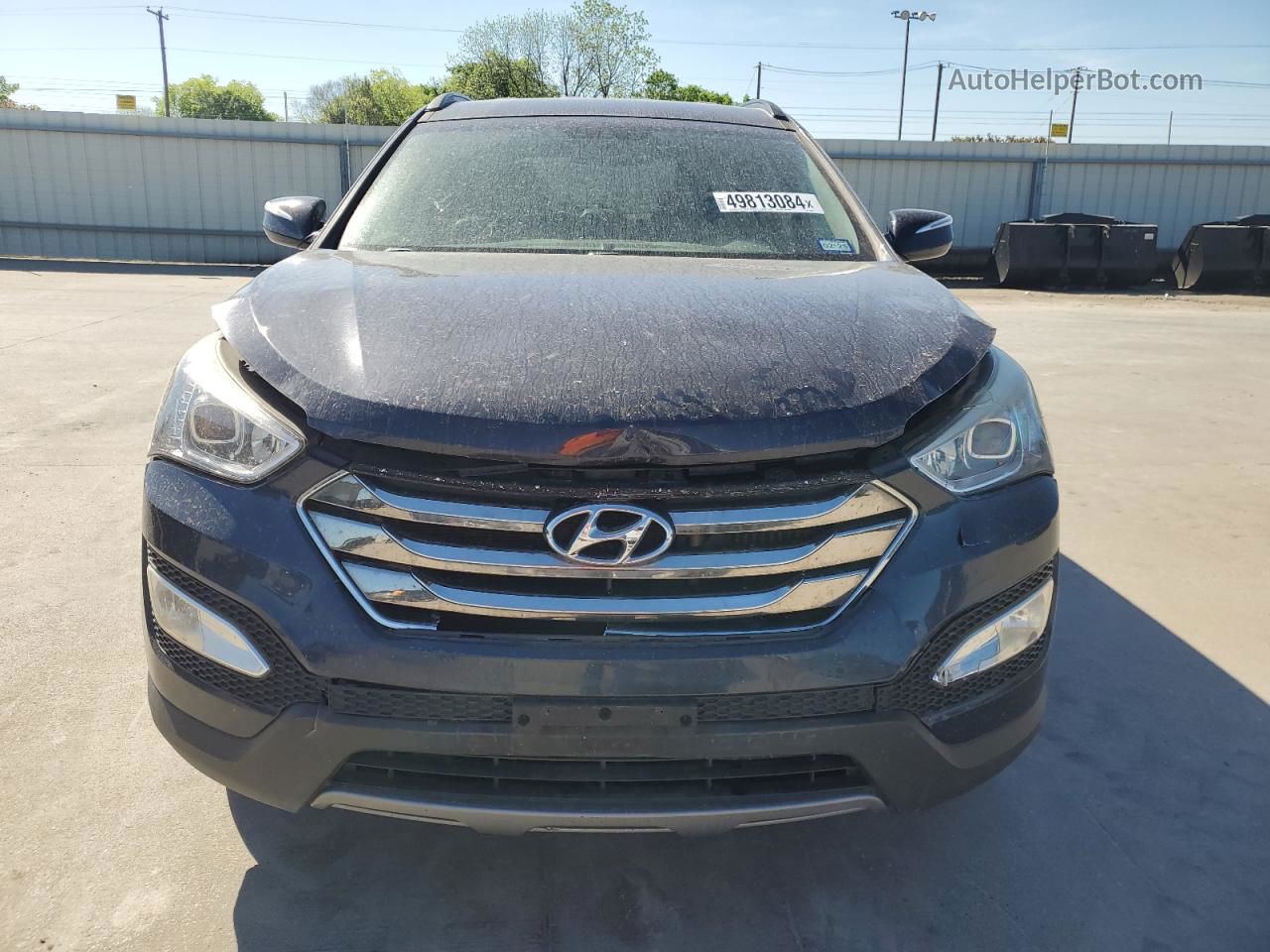 2013 Hyundai Santa Fe Sport  Black vin: 5XYZU3LA6DG080504