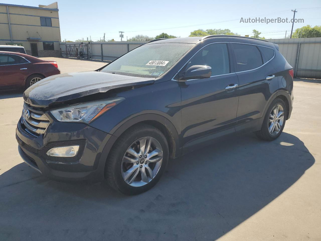 2013 Hyundai Santa Fe Sport  Black vin: 5XYZU3LA6DG080504