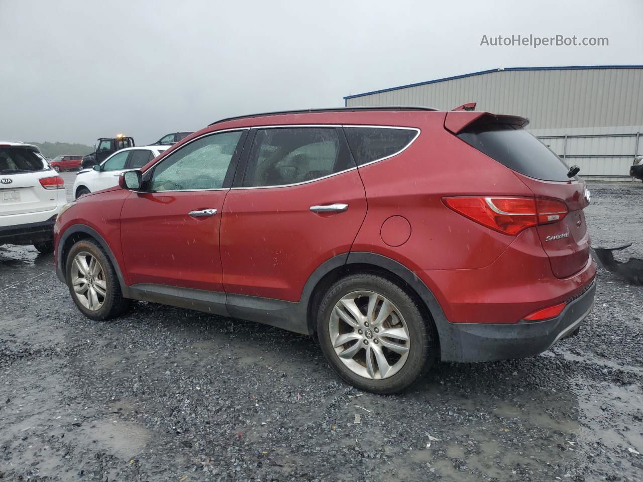 2013 Hyundai Santa Fe Sport  Burgundy vin: 5XYZU3LA6DG106342