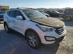 2013 Hyundai Santa Fe Sport  White vin: 5XYZU3LA6DG112612