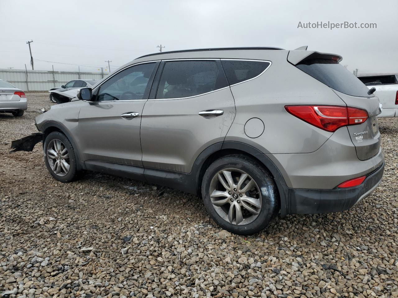 2013 Hyundai Santa Fe Sport  Tan vin: 5XYZU3LA7DG026886