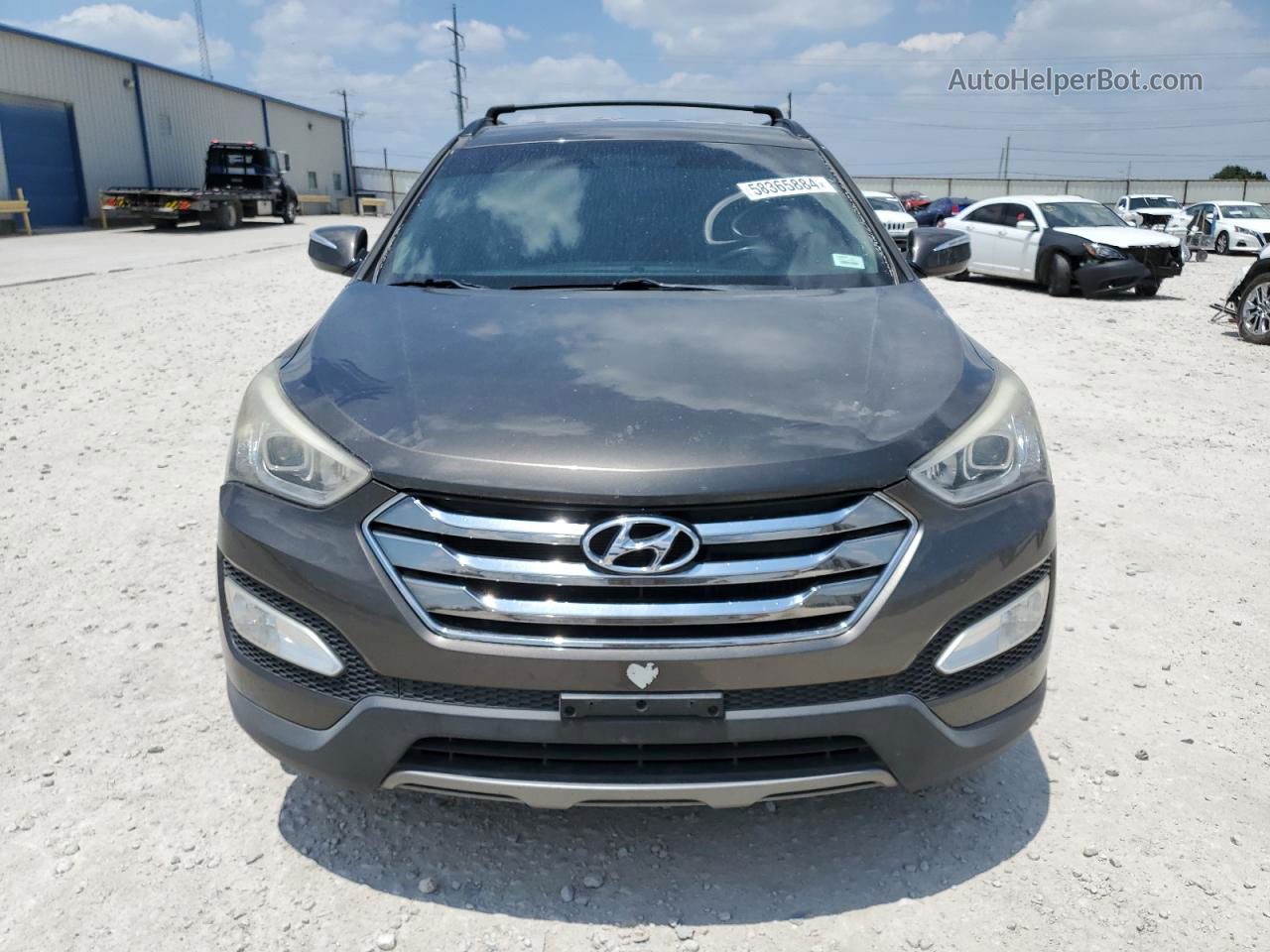 2014 Hyundai Santa Fe Sport  Brown vin: 5XYZU3LA7EG168768