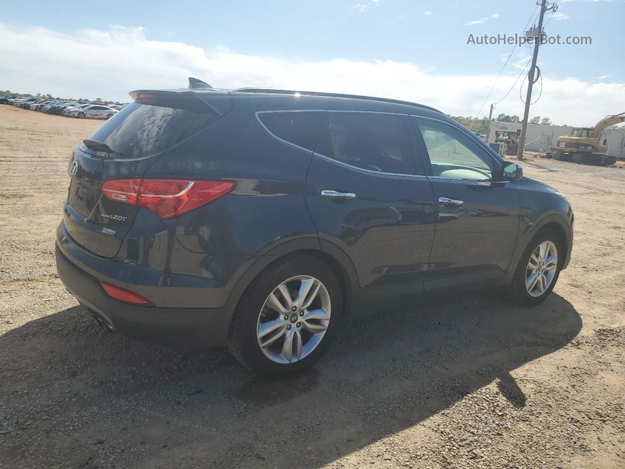 2014 Hyundai Santa Fe Sport  Blue vin: 5XYZU3LA7EG170469