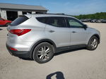 2013 Hyundai Santa Fe Sport Silver vin: 5XYZU3LA8DG076891