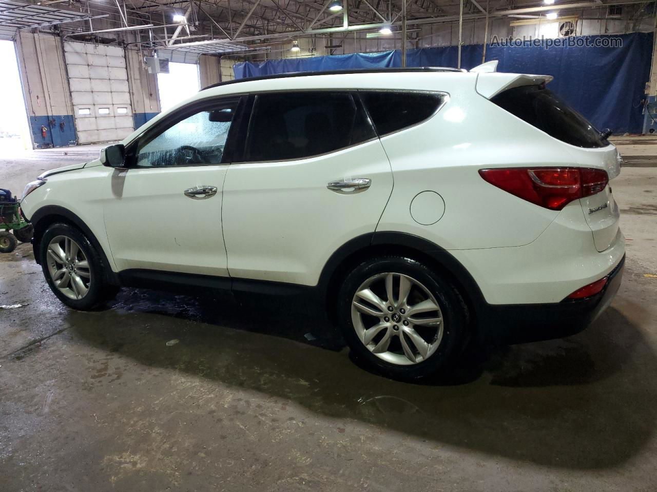 2014 Hyundai Santa Fe Sport  Белый vin: 5XYZU3LA8EG186101