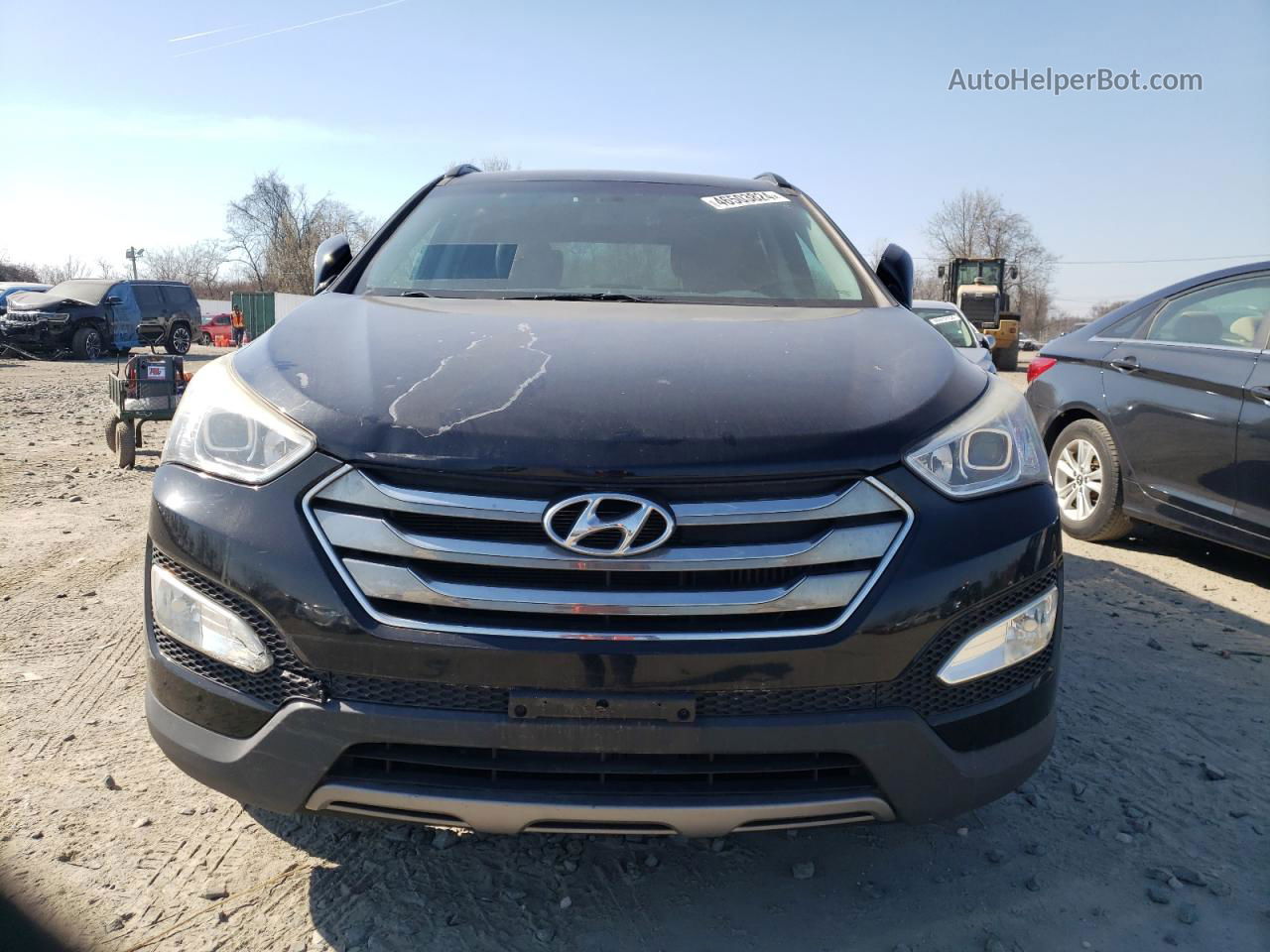 2014 Hyundai Santa Fe Sport  Black vin: 5XYZU3LA9EG170702