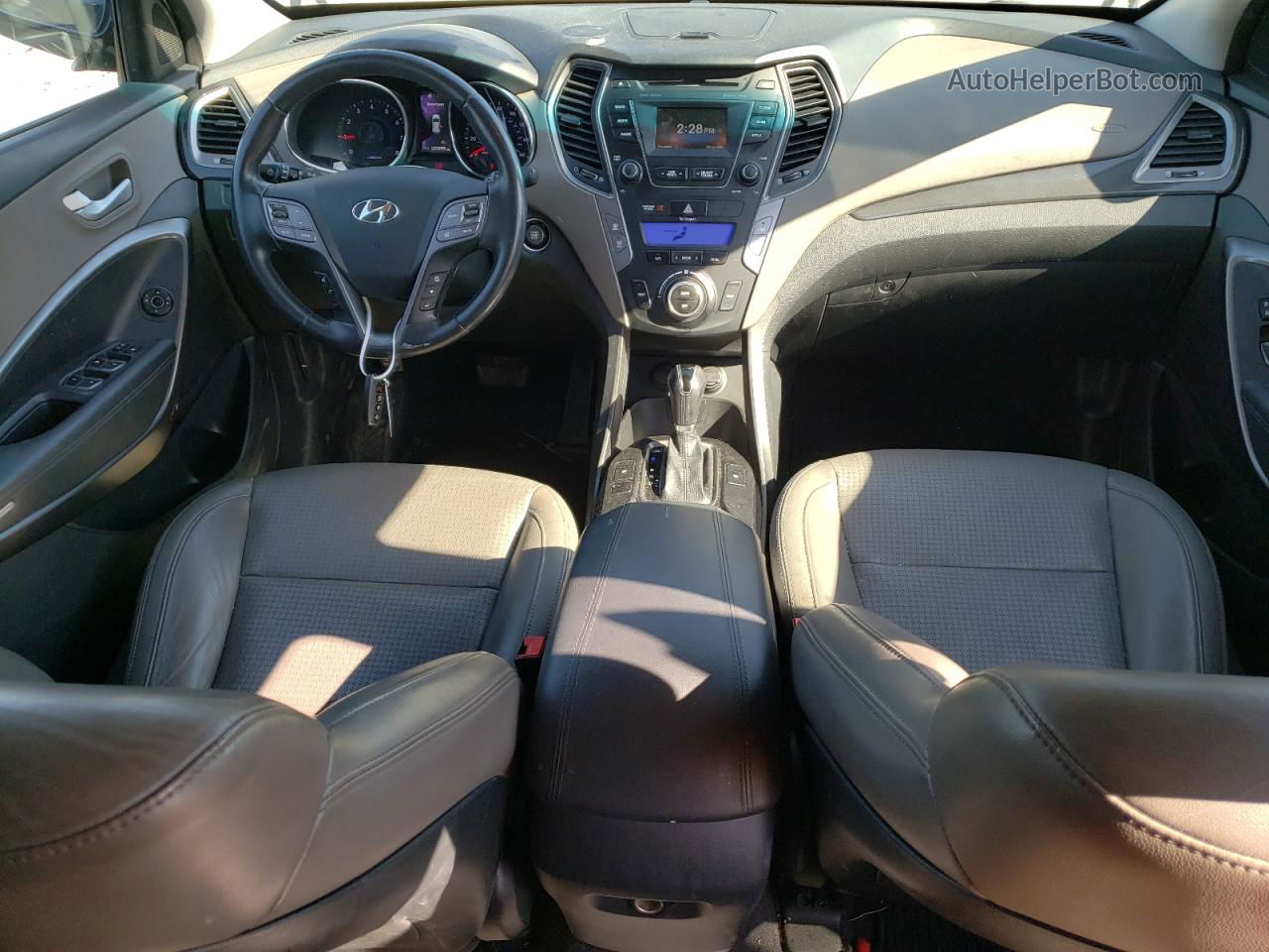 2014 Hyundai Santa Fe Sport  Черный vin: 5XYZU3LA9EG170702