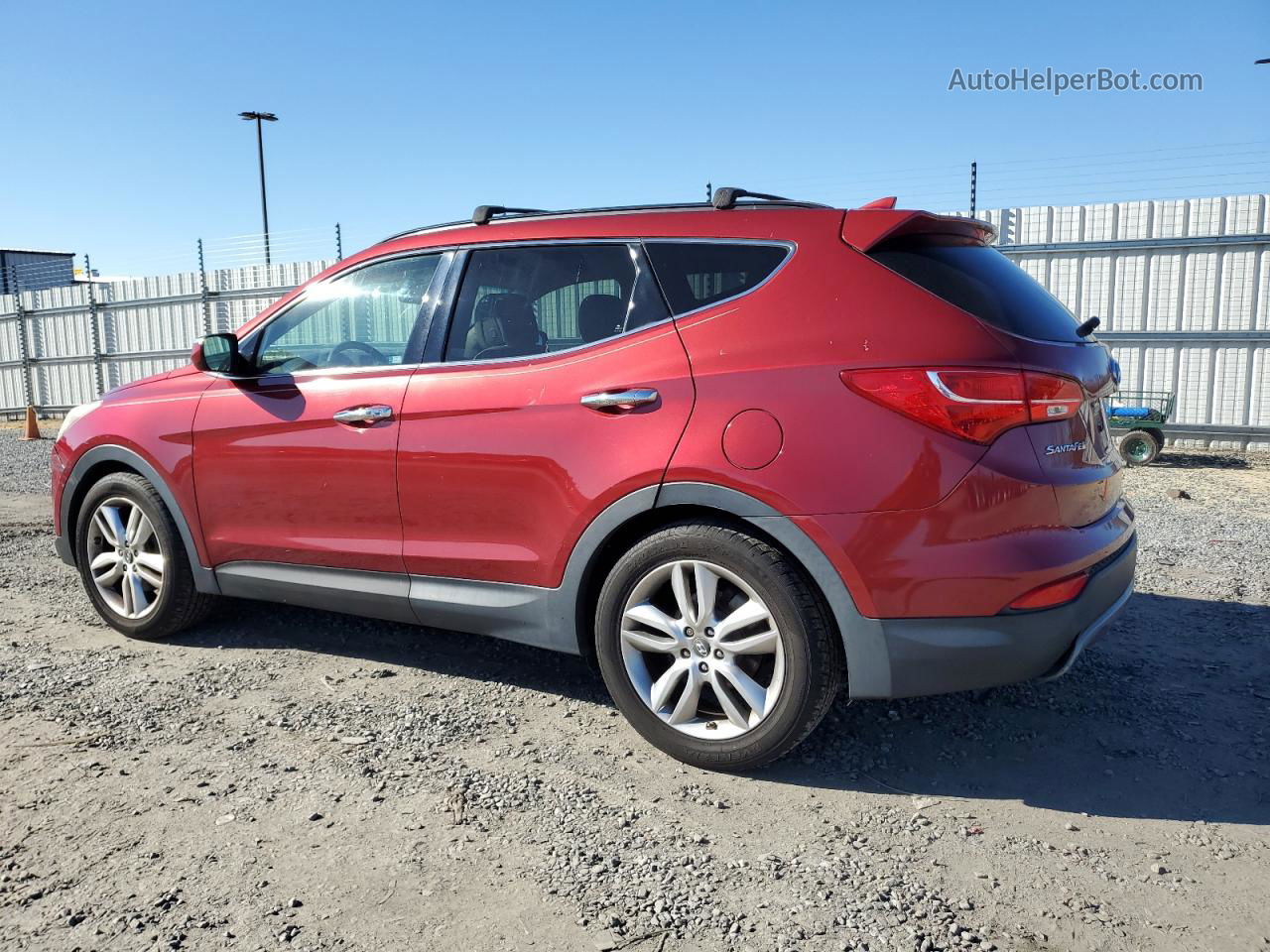 2014 Hyundai Santa Fe Sport  Burgundy vin: 5XYZU3LA9EG211927